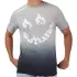 T-Shirt Fox Hello Gris Blanc