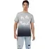 T-Shirt Fox Hello Gris Blanc