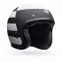 Casque Bell Custom 500 Parlor Noir Blan Mat