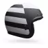 Casque Bell Custom 500 Parlor Noir Blan Mat
