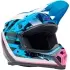 Casque Cross Bell MX-9 Mips Breakdance Bleu Rose Brillant