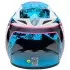 Casque Cross Bell MX-9 Mips Breakdance Bleu Rose Brillant