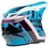 Casque Cross Bell MX-9 Mips Breakdance Bleu Rose Brillant