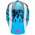 Casque Cross Bell MX-9 Mips Breakdance Bleu Rose Brillant