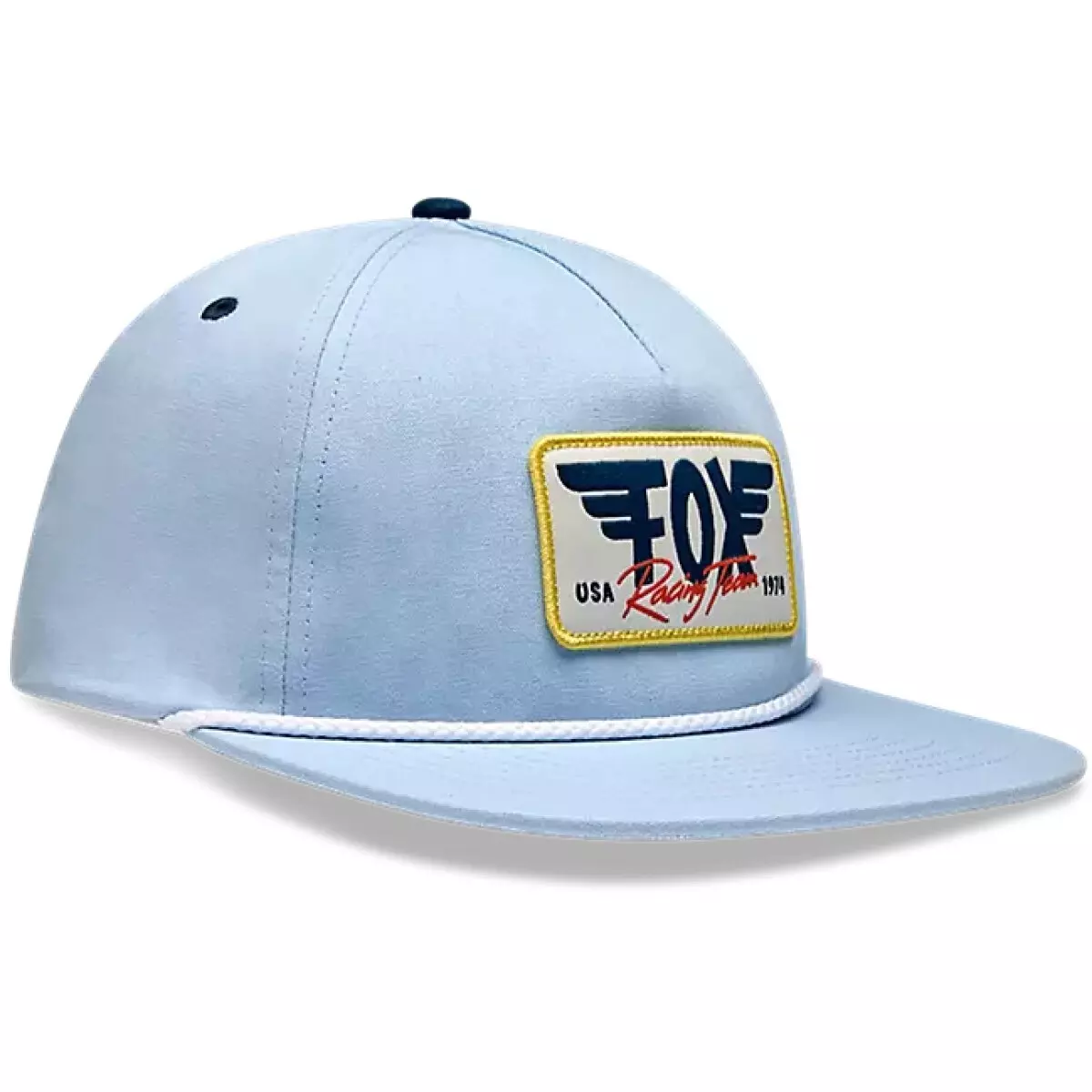 Casquette Femme Fox Winged Snapback Bleu Pale
