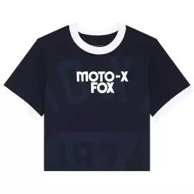T-Shirt Femme Fox Circa 74 Bleu Nuit
