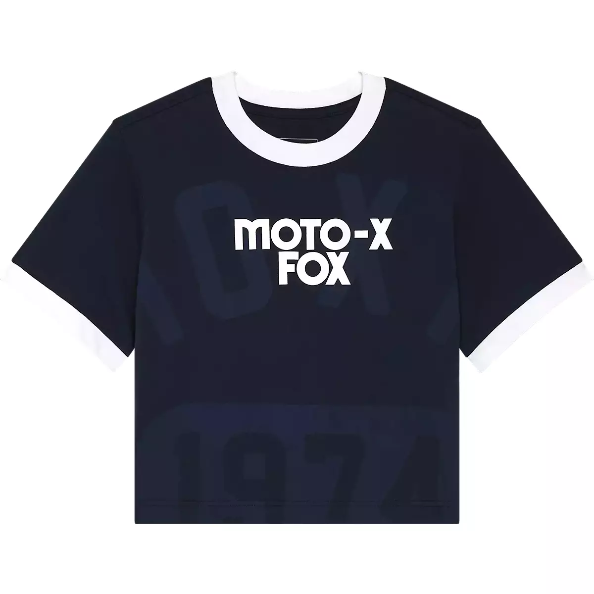 T-Shirt Femme Fox Circa 74 Bleu Nuit