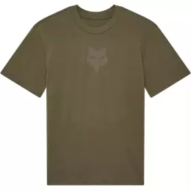T Shirt Femme Fox Head SS Vert Military