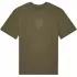 T Shirt Femme Fox Head SS Vert Military