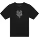 T Shirt Enfant Fox Bark SS Noir