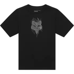 T Shirt Enfant Fox Bark SS Noir