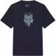T Shirt Enfant Fox Bark SS Bleu Midnight