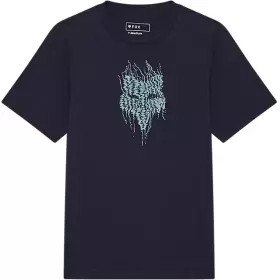 T Shirt Enfant Fox Bark SS Bleu Midnight
