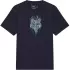 T Shirt Enfant Fox Bark SS Bleu Midnight