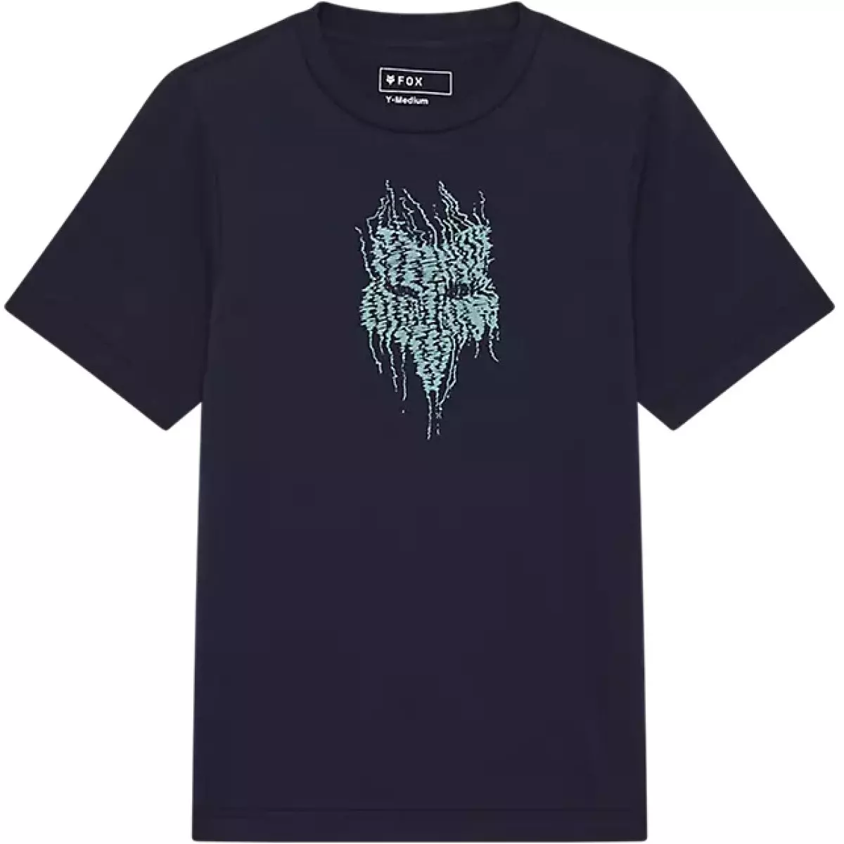 T Shirt Enfant Fox Bark SS Bleu Midnight