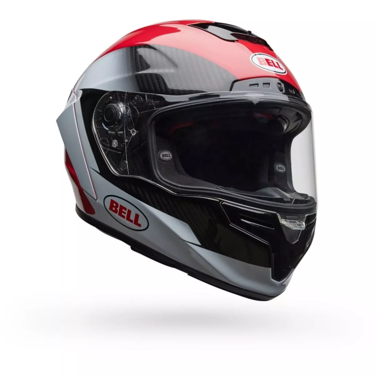 Casque Bell Race Star DLX Flex - Corsa Red/White
