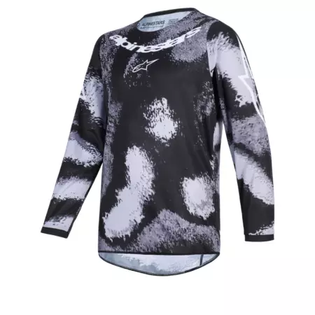 Maillot Cross Enfant Alpinestars Fluid Lahnd Gris Camouflage