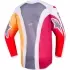Maillot Cross Enfant Alpinestars Fluid Portl Rouge Clair Gris