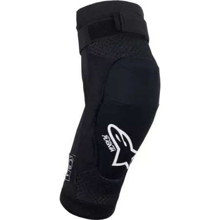 Genouillères Enfant Alpinestars Bionic Plasma Noir Rouge Blanc