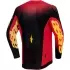 Maillot Cross Enfant Alpinestars Supertech Scenz Rouge Noir Jaune