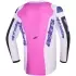 Maillot Cross Enfant Alpinestars Fluid Grid Noir Gris Clair Violet