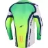 Maillot Cross Alpinestars Supertech Vista Gris Clair Jaune Fluo Bleu