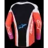 Maillot Cross Alpinestars Techstar Knif Gris Clair Orange Fluo Noir