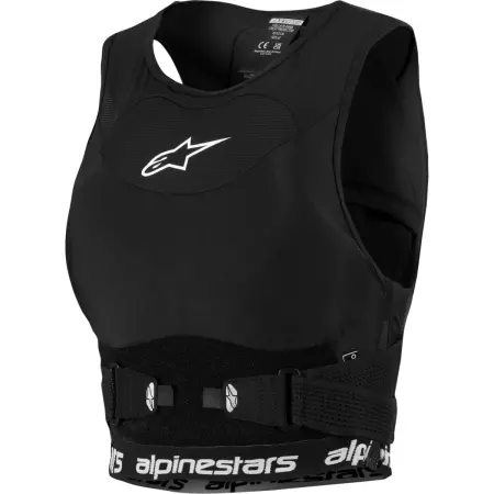 Protection De Poitrine Cross Femme Alpinestars Stella Plasma Noir Blanc