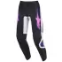 Pantalon Cross Alpinestars Fluid Grid Noir Gris Clair Violet