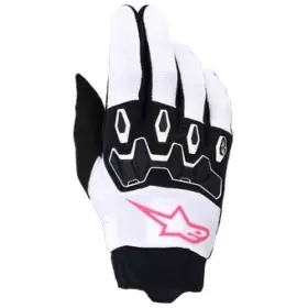 Gants Cross Femme Alpinestars Stella Full Bore V2 Violet Blanc Noir