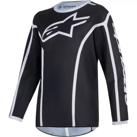 Maillot Cross Enfant Alpinestars Fluid Apex Noir Gris