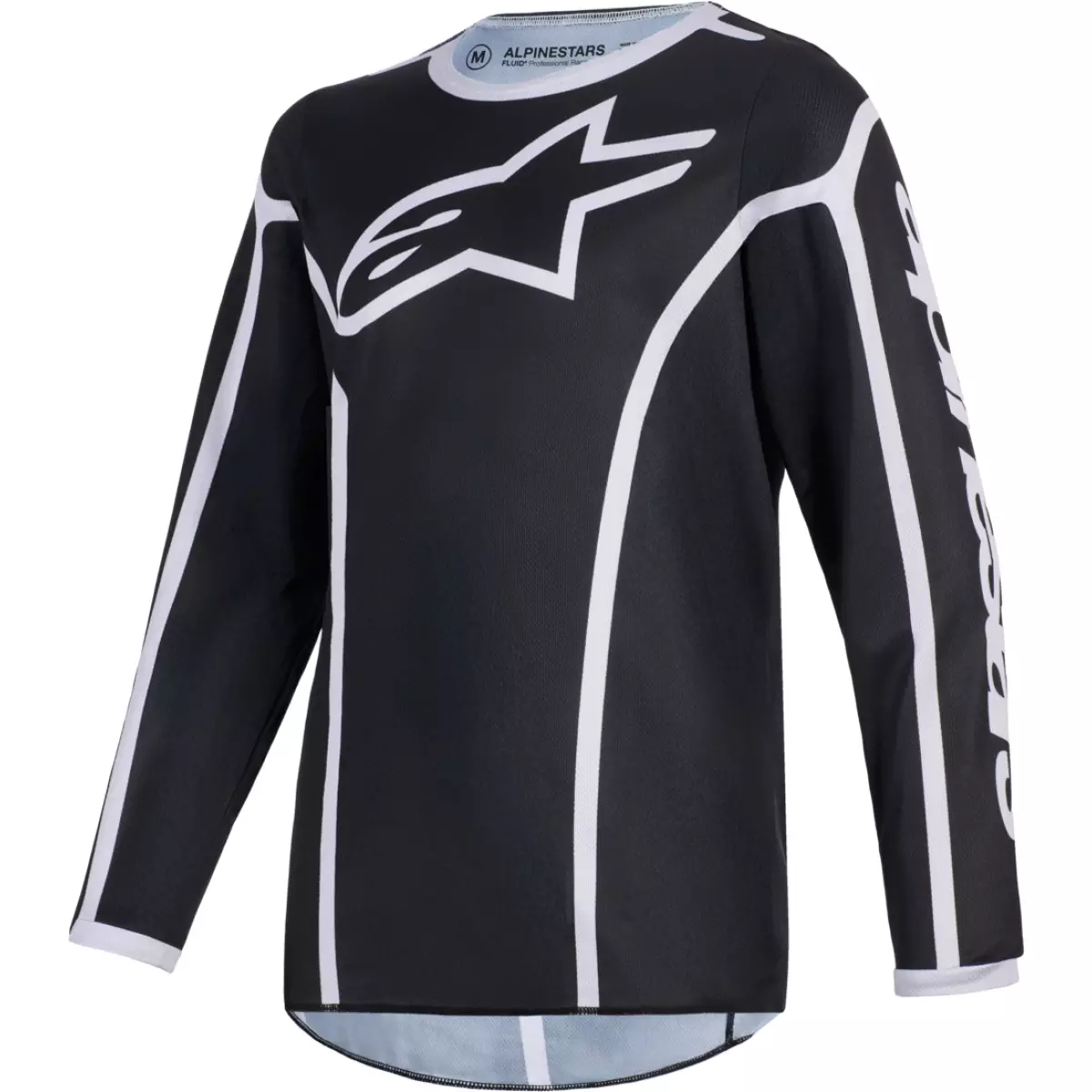 Maillot Cross Enfant Alpinestars Fluid Apex Noir Gris