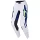 Pantalon Cross Alpinestars Supertech Vista Gris Clair Jaune Fluo Bleu