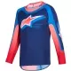 Maillot Cross Enfant Alpinestars Supertech Vista Bleu Marine Corail