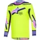 Maillot Cross Alpinestars Supertech Vista Jaune Violet Noir