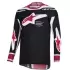 Maillot Cross Alpinestars Supertech Pro Vista Noir Rouge Blanc