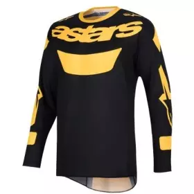 Maillot Cross Alpinestars Racer Riway Jaune Noir