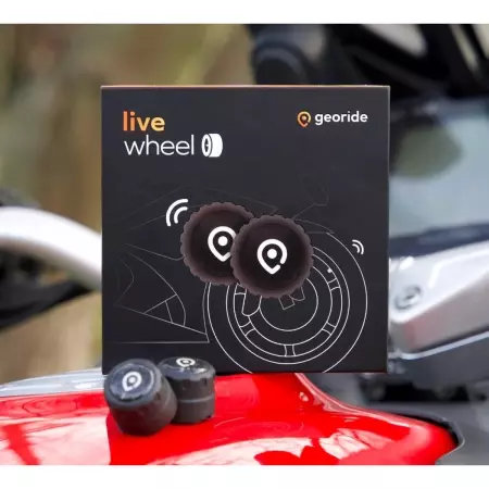 Bouchons De Valves Live Wheel Pour GeoRide 3S - Traceur GPS Moto GeoRide