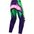 Pantalon Cross Alpinestars Techstar Nomur Violet Vert Rose Fluo