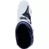 Bottes Cross Alpinestars Tech 10 Blanc Violet Bleu Marine Rose Fluo