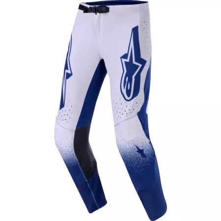 Pantalon Cross Alpinestars Supertech Scenz Gris Clair Bleu Foncé