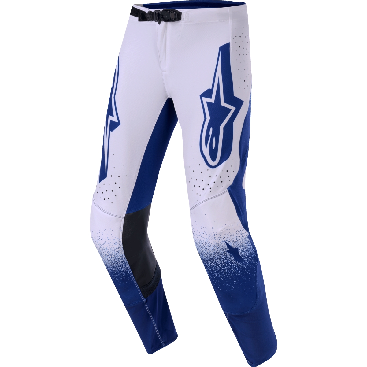 Pantalon Cross Alpinestars Supertech Scenz Gris Clair Bleu Foncé