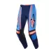 Pantalon Cross Alpinestars Techstar Nomur Bleu Foncé Orange Bleu