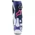 Bottes Cross Alpinestars Tech 10 Blanc Violet Bleu Marine Rose Fluo