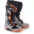 Bottes Cross Alpinestars Tech 7 Enduro Noir Gris Foncé Orange Fluo