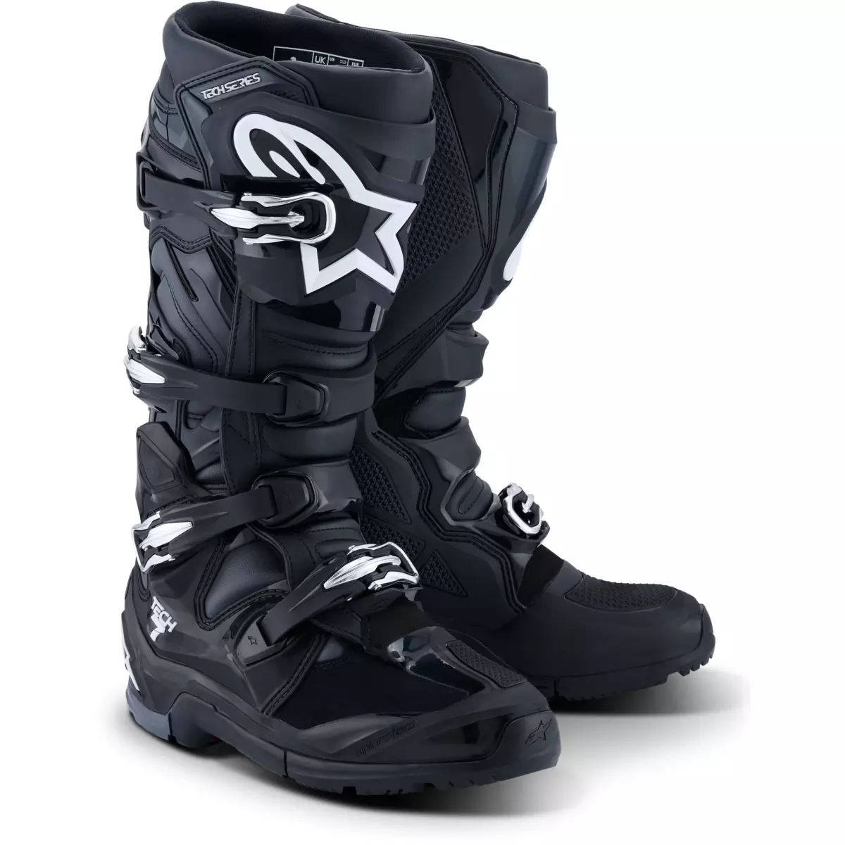 Bottes Cross Alpinestars Tech 7 Enduro Noir Anthracite Blanc