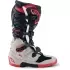 Bottes Cross Alpinestars Tech 7 Enduro Noir Gris Clair Rouge Brillant