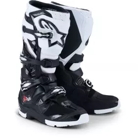 Bottes Cross Alpinestars Tech 7 Enduro Noir Blanc