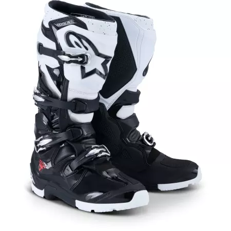 Bottes Cross Alpinestars Tech 7 Enduro Noir Blanc