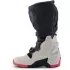 Bottes Cross Alpinestars Tech 7 Enduro Noir Gris Clair Rouge Brillant